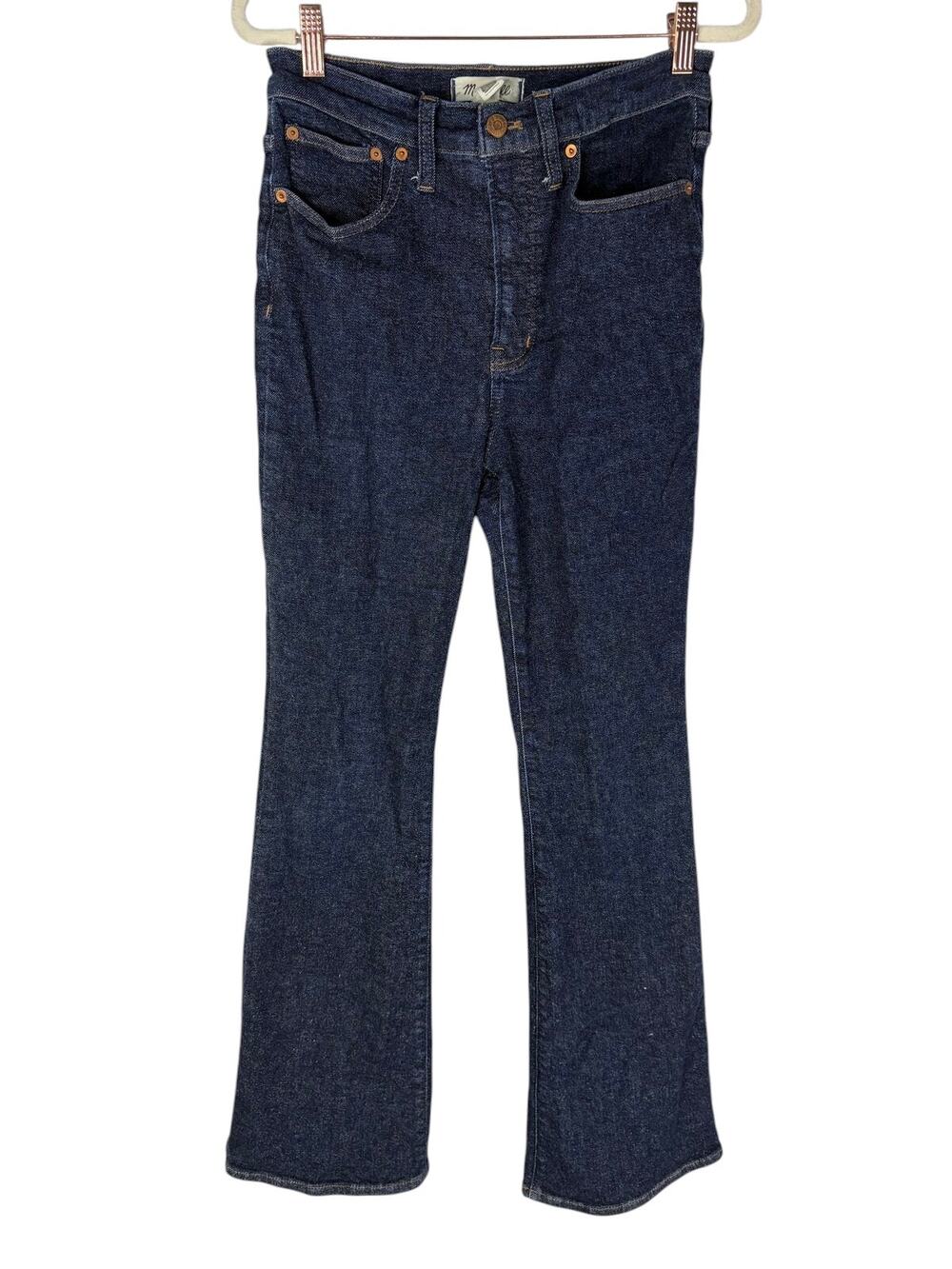 Madewell The Perfect Vintage Flare Jean High Rise Stretch Casual Retro Fall 27